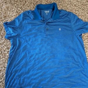 Izod golf shirt xxl blue
